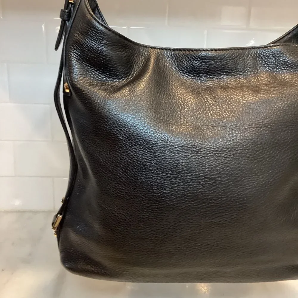 Michael Kors Bag Purse Handbag Bedford Belted Large Leather Hobo Shoulder Bag